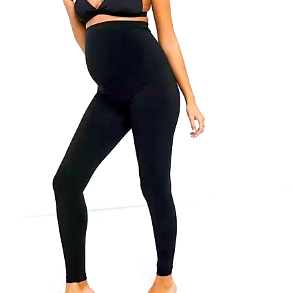 Black Maternity Spanx, Medium